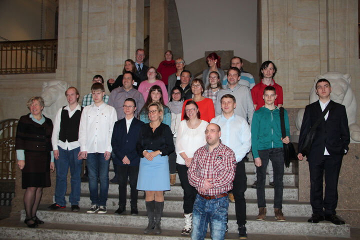 Absolventenfeier mit Sozialministerin Barbara Klepsch in der...