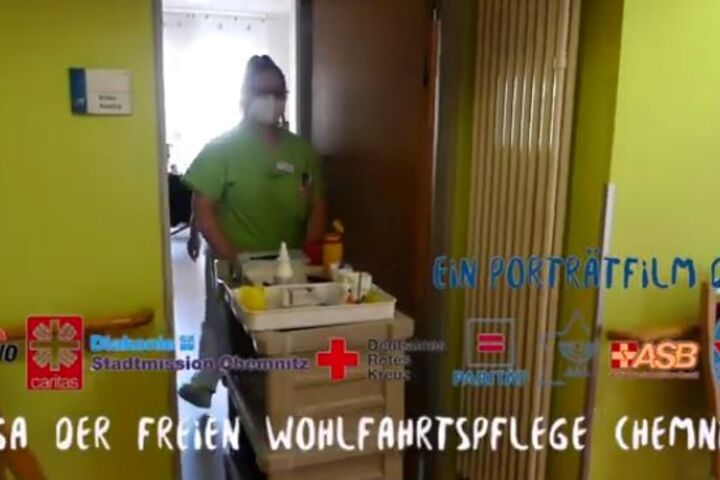 Liga Chemnitz: Einblicke – Unser Roter Faden heißt Pflege