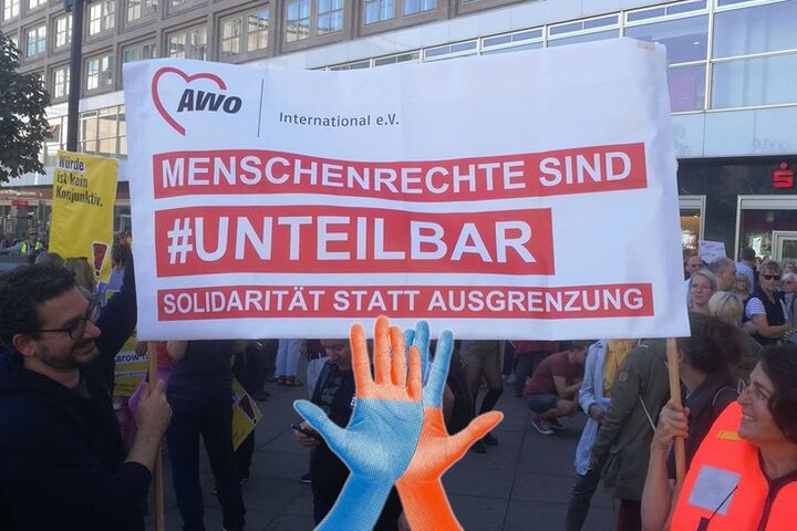 Unteilbar Großdemonstration in Dresden