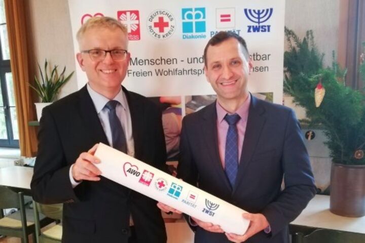 Caritas übergibt Liga-Vorsitz an Paritätischen Sachsen